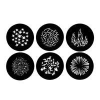 Комплект гобо маски SA-09 за Godox S30 Комплект гобо маски SA-09 за Godox S30